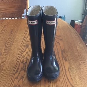 Hunter rain boots